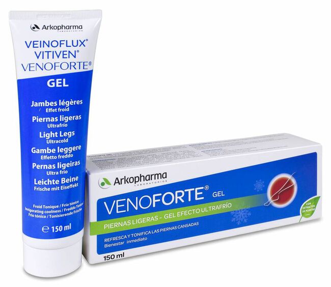 Arkopharma Venoforte Gel Piernas Ligeras, 150 ml