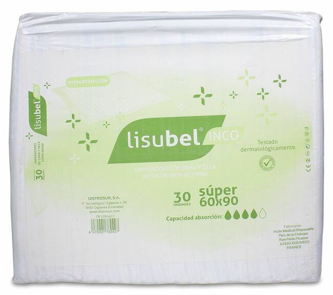 Lisubel Empapadores Super 60cm x 90cm