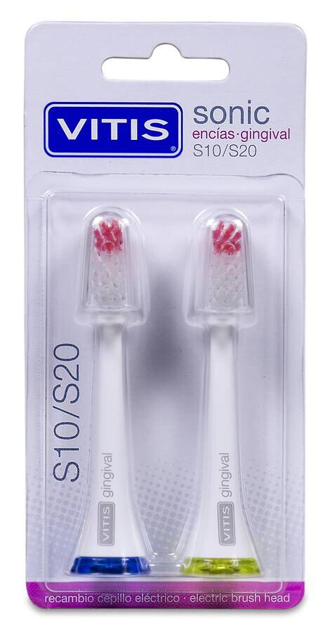 Vitis Encías Gingival Recambio Cabezal, S10/S20