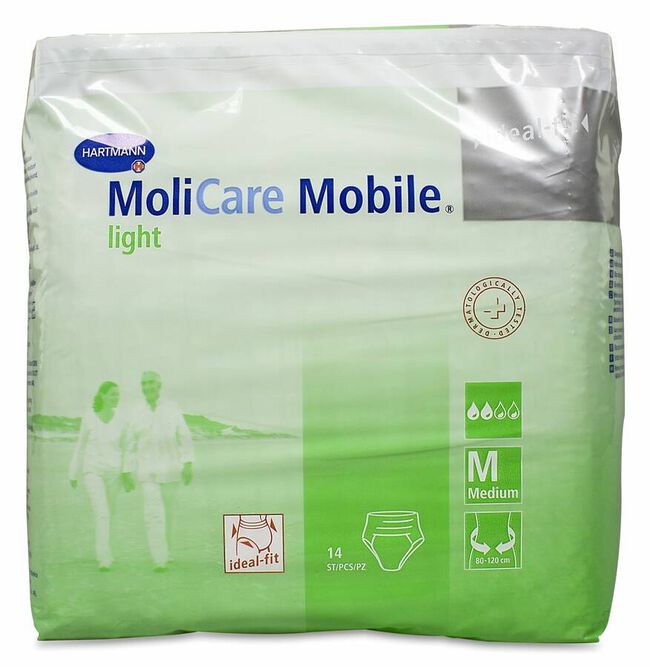 Molicare Mobile Light M, 14 Uds