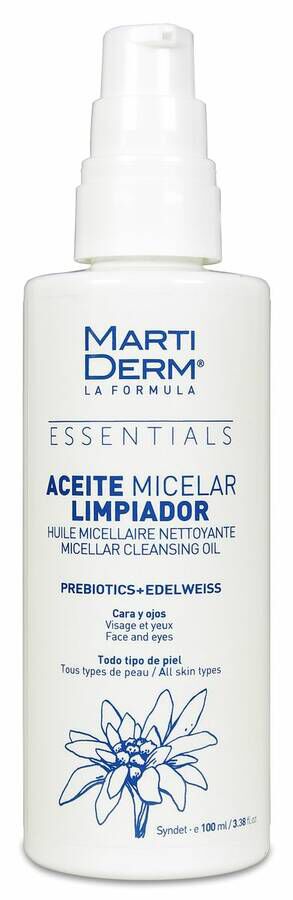 Martiderm Aceite Micelar Limpiador, 100 ml