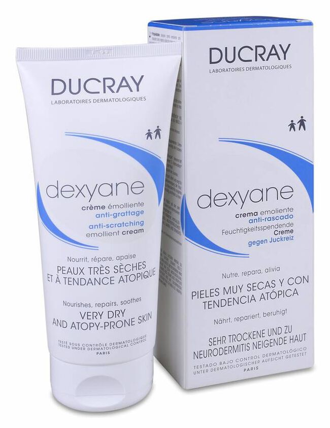 Ducray Dexyane Crema Emoliente Anti-rascado, 200 ml