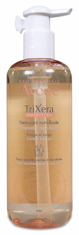 Avène Trixera Nutrition Limpiador Nutri-Fluido, 400 ml