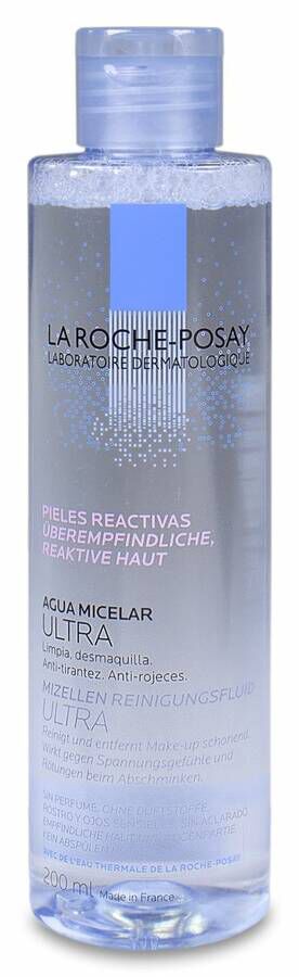 La Roche-Posay Agua Micelar Piel Reactiva, 200 ml