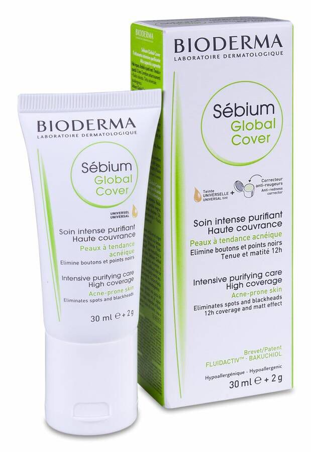 Bioderma Sebium Global Cover, 30 ml