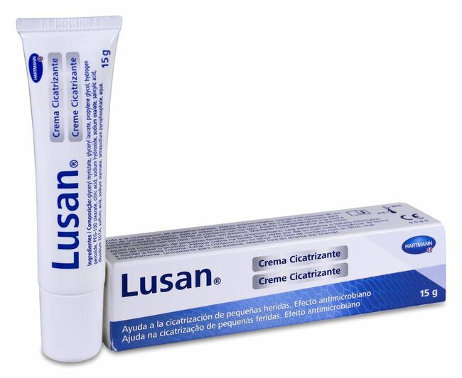 Lusán Crema Cicatrizante, 15 g