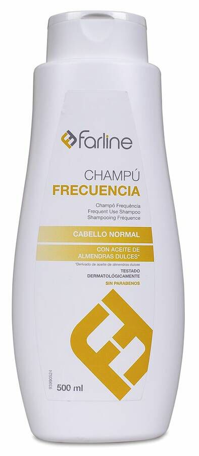 Farline Champú Frecuencia, 500 ml