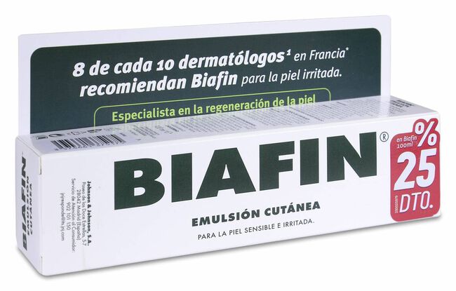 Biafin Emulsión Cutánea, 100 ml