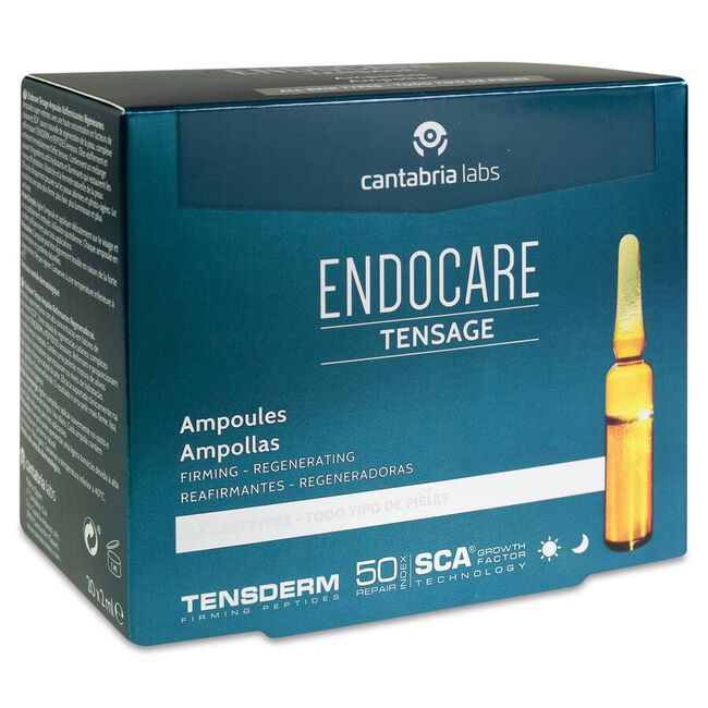 Endocare Tensage 2 ml, 20 Ampollas