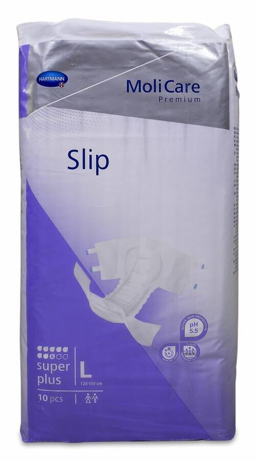 Molicare Premium Slip Extra Plus Talla L, 10 Uds