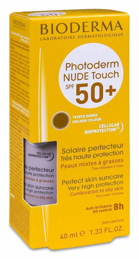 Bioderma Photoderm Nude SPF 50+ Dorado, 40 ml