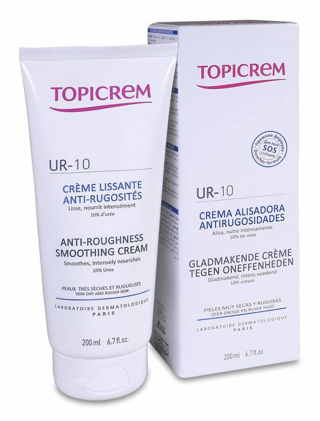 Topicrem UR-10 Crema Alisadora, 200 ml