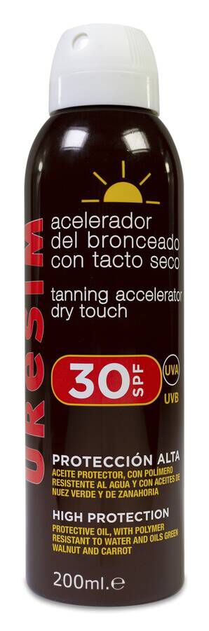 Uresim Acelerador del Bronceado SPF30, 200 ml