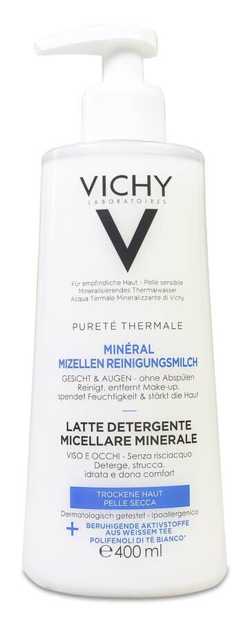 Vichy  Pureté Thermale Leche Micelar, 400 ml