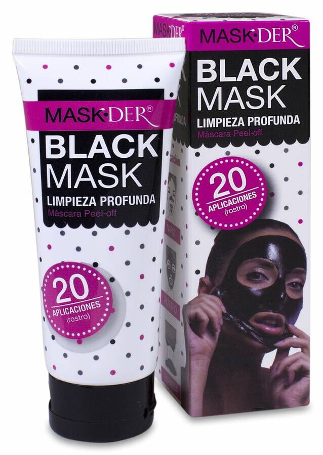 Mask-Der Black Mask Limpieza Profunda, 100 ml