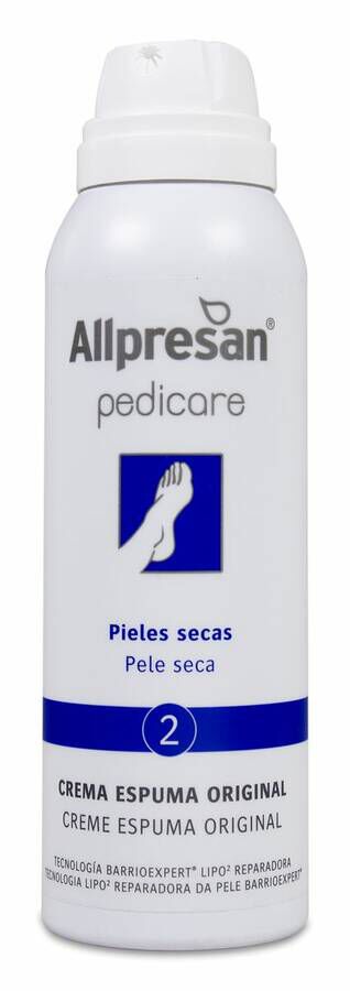 Allpresan Pedicare Crema en Espuma 2 Piel Seca/Sensible, 125 ml