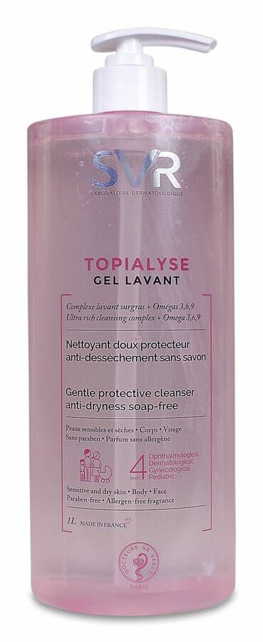 SVR Topialyse Gel Lavado Dulce, 1 L