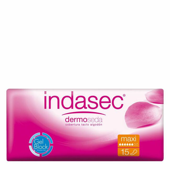 Indasec Dermoseda Maxi, 15 Uds