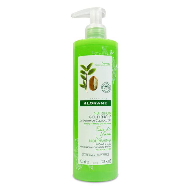 Klorane Gel de Ducha Eau de Yuzu, 400 ml