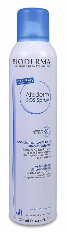 Bioderma Atoderm SOS Spray, 200 ml