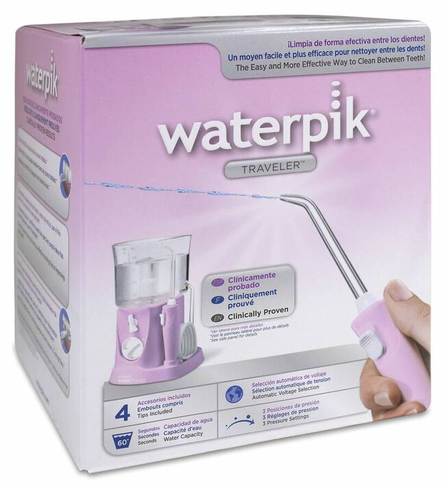 Waterpik Irrigador Traveler WP300 Rosa, 1 Ud