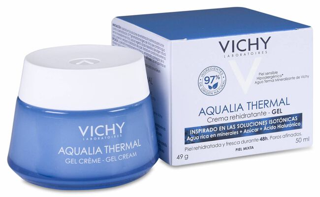 Vichy Aqualia Thermal Gel Crema Rehidratante, 50 ml