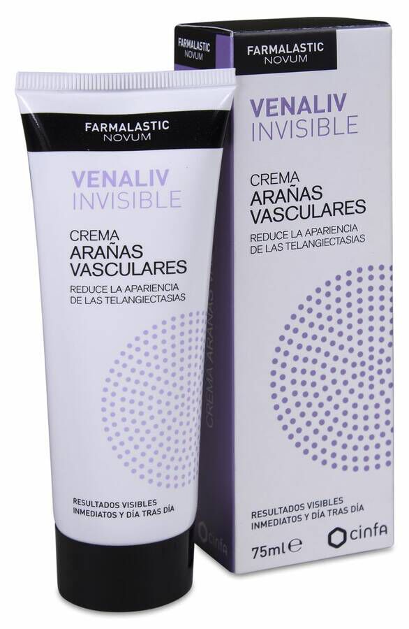 Farmalastic Novum Venaliv Invisible Crema, 75 ml