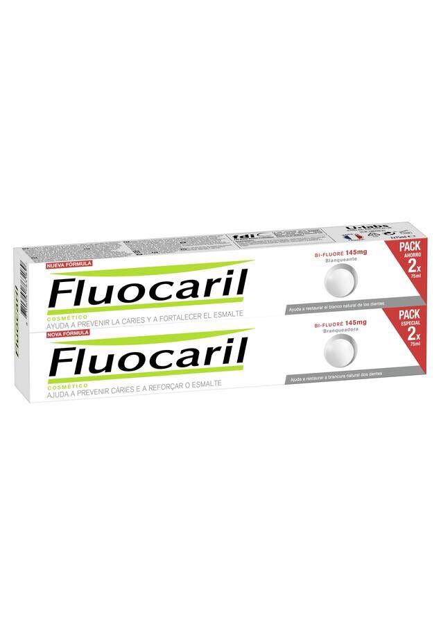 Duplo Fluocaril Bi-Fluoré Blanqueante, 2 Unidades