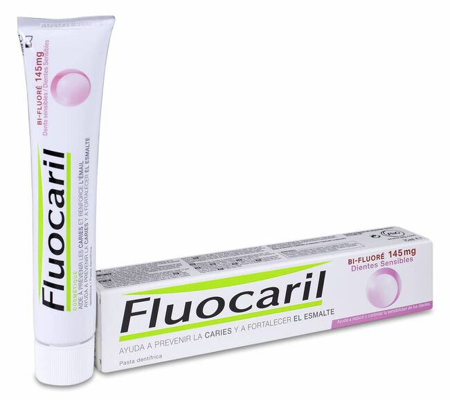 Fluocaril Bi-Fluoré Dientes Sensibles, 75 ml