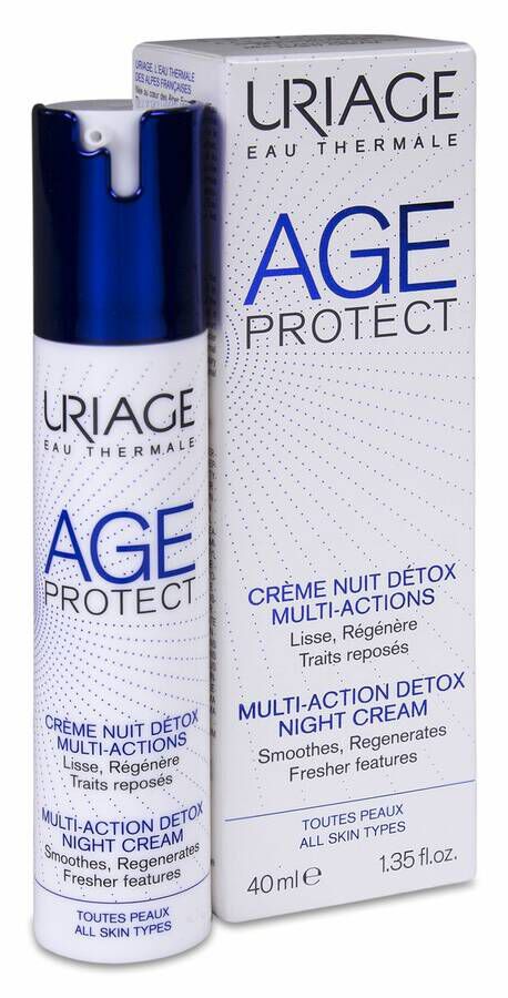 Uriage Age Protect Crema de Noche Detox