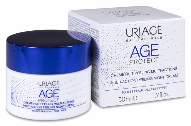 Uriage Age Protect Crema de Noche Peeling