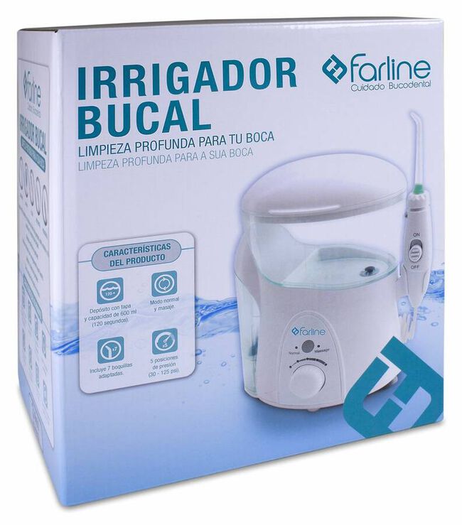 Farline Irrigador Bucal, 1 Ud