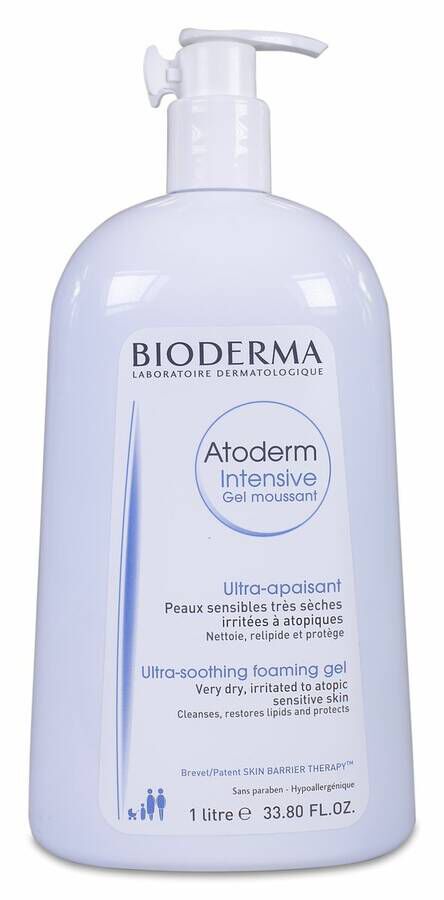 Bioderma Atoderm Intensive Gel Moussant, 1 L