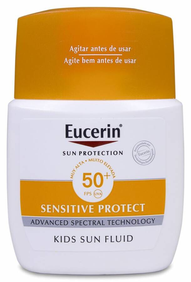 Eucerin Fluido Infantil Pocket Size, 50 ml