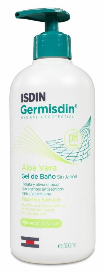 Germisdin Gel de Baño Aloe Vera, 500 ml