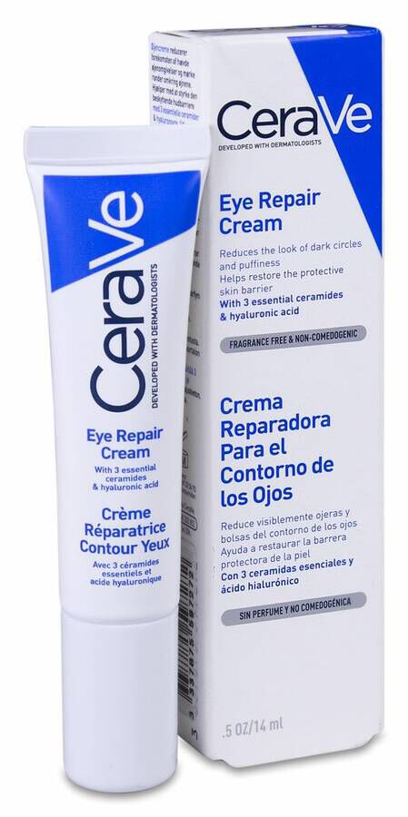 CeraVe Crema Reparadora Contorno de Ojos, 14 ml