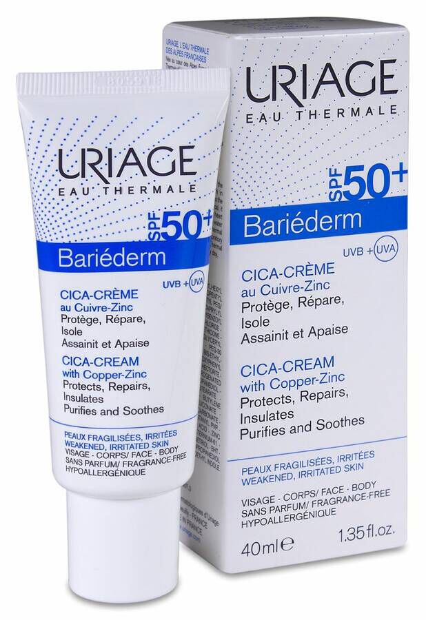 Uriage Bariéderm Cica-Crema SPF 50+, 40 ml