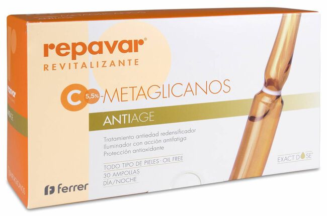 Repavar Revitalizante Ampollas Antiage, 30 Ampollas