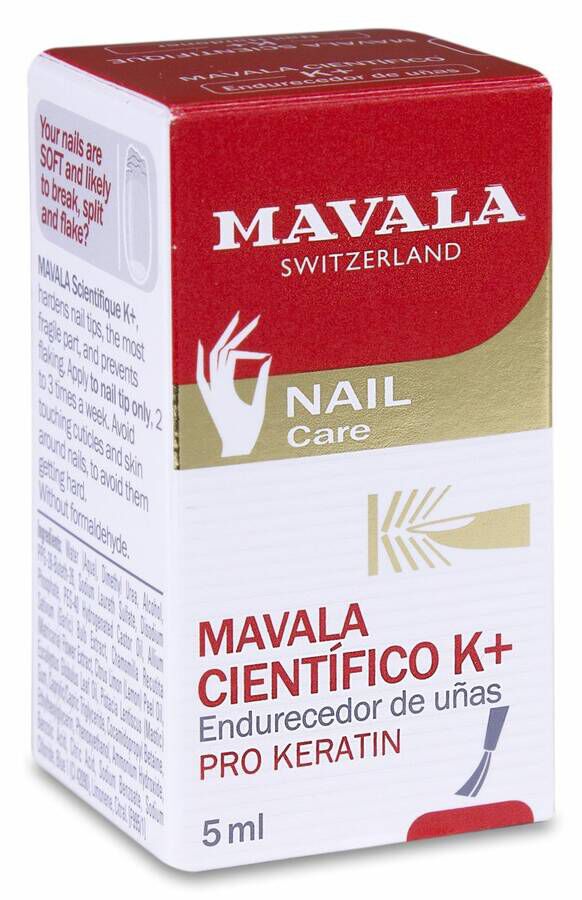 Mavala Científico K+ Endurecedor Uñas, 5 ml