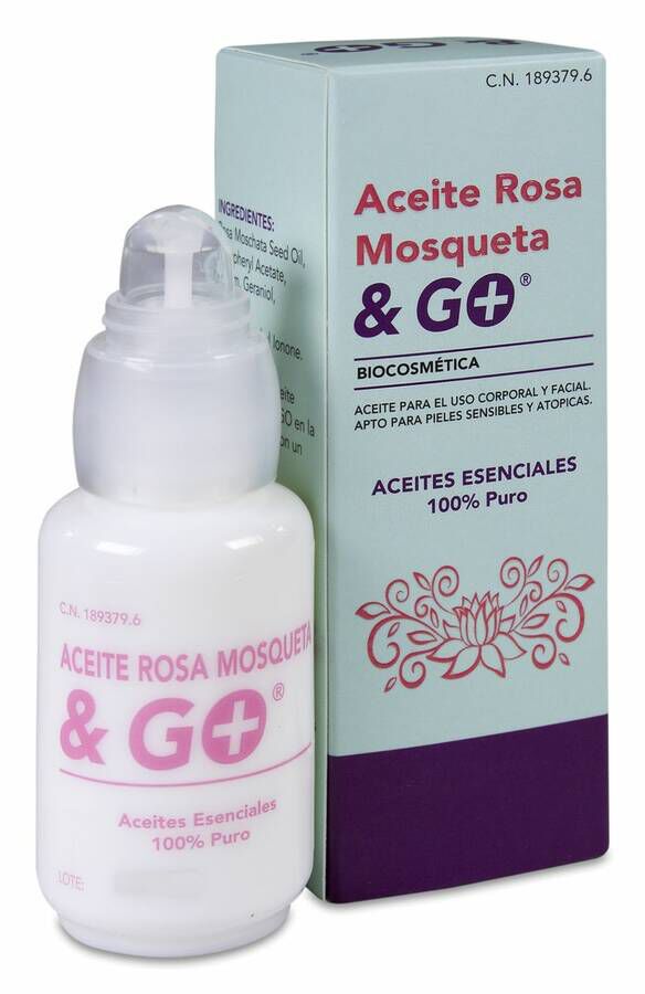 Aceite de Mosqueta&Go, 30 ml