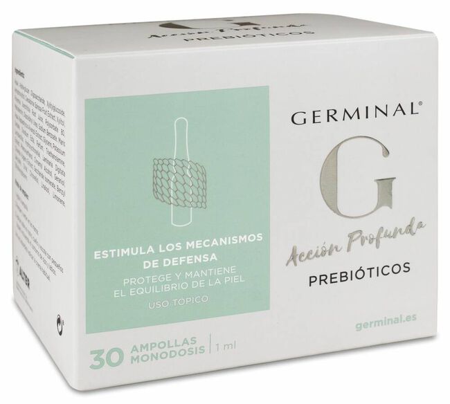 Germinal Acción Profunda Prebióticos, 30 Ampollas