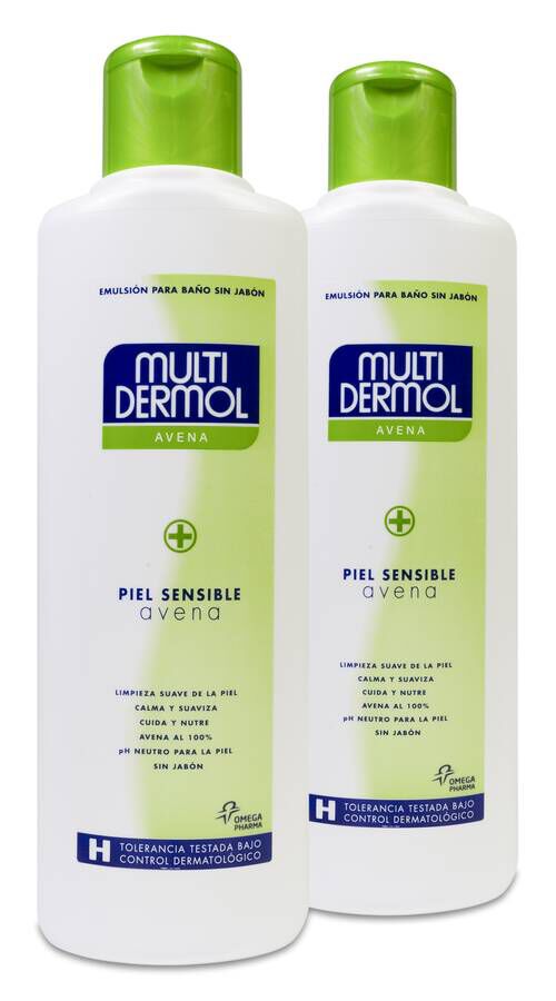 Pack Multidermol Avena Emulsión, 2 x 750 ml