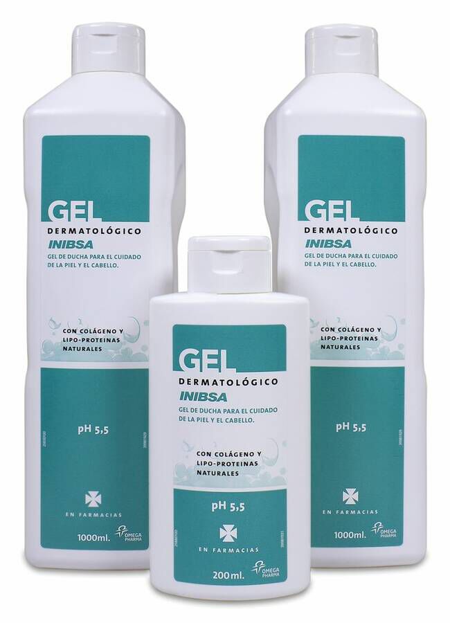 Pack Inibsa Gel Dermatológico, 3 Uds