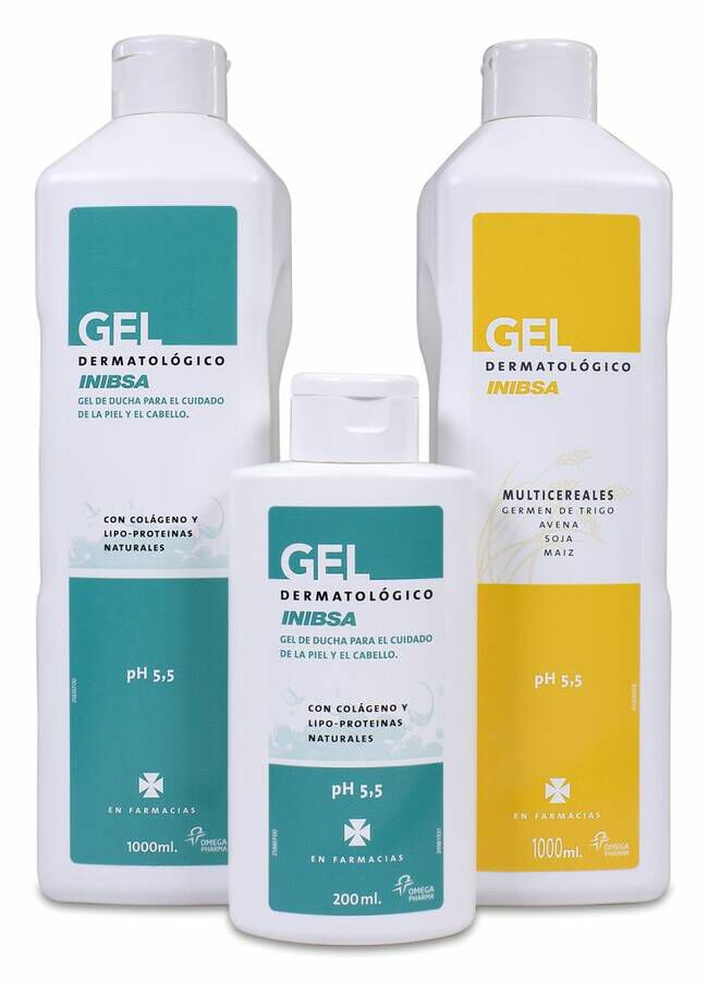 Pack Inibsa Gel Dermatológico + Multicereales, 1 Ud