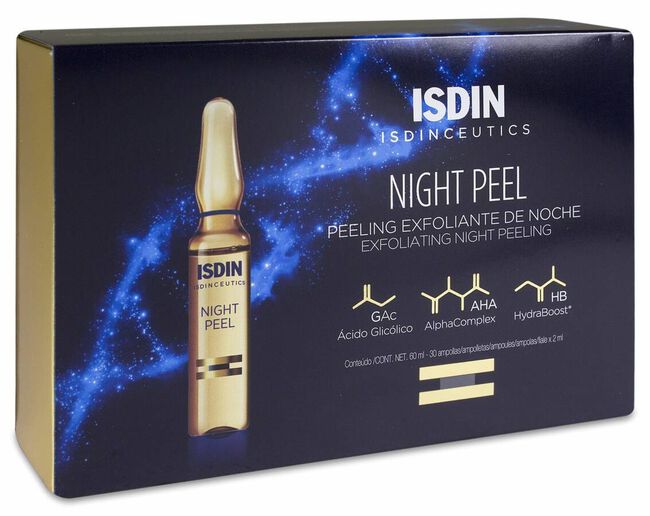 Isdin Isdinceutics Night Peel, 30 Ampollas