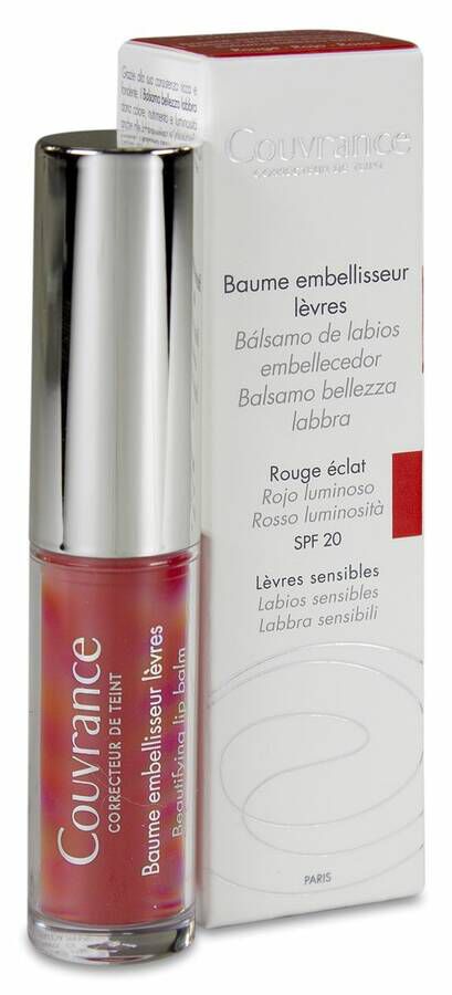 Avène Couvrance Bálsamo de Labios Embellecedor Rojo, 3 g