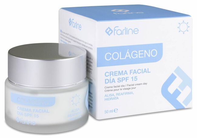 Farline Crema de Día con Colágeno SPF 15, 50 ml