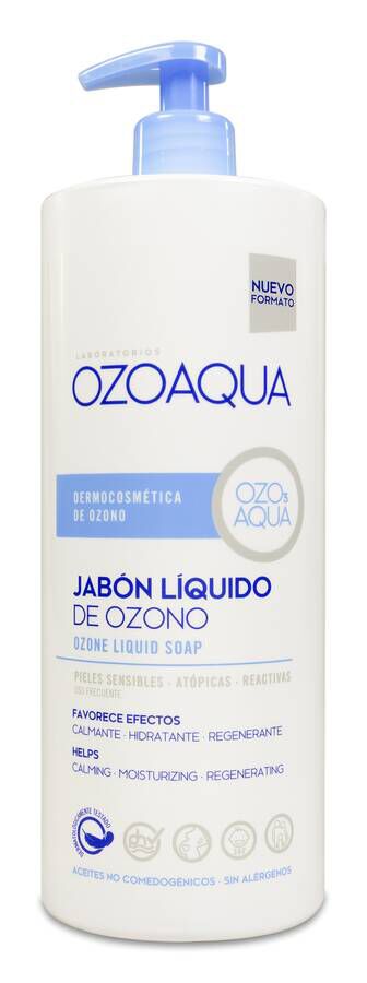 Ozoaqua Jabón Líquido de Ozono, 1000 ml