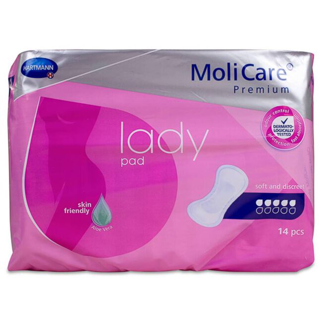 MoliCare Premium Lady Pad 5 Gotas, 14 Unidades