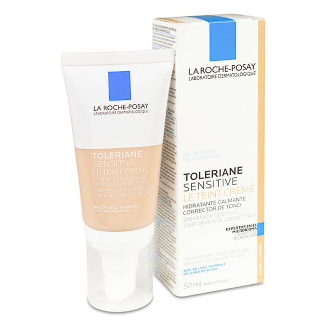 La Roche-Posay Toleriane Sensitive Le Teint Crème Tono Claro, 50 ml